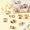 6Pcs Silicone Beads SIL-YW0002-15A-4