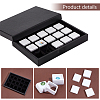 Rectangle Paper Loose Diamond Organizer Trays CON-WH0095-80-4