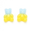 Gradient Color Opaque Resin Cabochons CRES-R196-01F-2