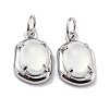 Eco-Friendly Brass Charms KK-H762-03P-2