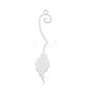 Non-Tarnish 201 Stainless Steel Pendants STAS-S105-LA728-1-1