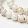 Natural Mashan Jade Beads Strands X-G-P232-01-F-8mm-1