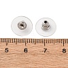 304 Stainless Steel Bullet Clutch Earring Backs STAS-Q189-02-4
