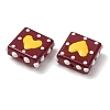 Glass Enamel Beads GL-CBA33A9-03H-3