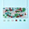 110Pcs 6 Colors Transparent Acrylic Beads MACR-FS0002-06-8