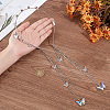Zinc Alloy Rhinestone Hair Bands OHAR-WH20007-01B-P-3