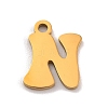 201 Stainless Steel Charms STAS-U016-01G-N-1