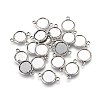 Alloy Cabochon Connector Settings PALLOY-A13117-AS-NR-2