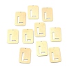 Ion Plating(IP) 304 Stainless Steel Pendants STAS-K216-49L-G-2