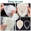 Acrylic Knitting & Macrame Feather Tassel Tool DIY-WH0453-80-3