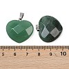 Natural Green Aventurine Pendants G-A281-02P-05-3