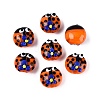 Handmade Bumpy Lampwork Beads LAMP-Q039-15B-1