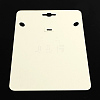 Rectangle Shape Cardboard Necklace Display Cards CDIS-Q001-11A-2