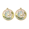 304 Stainless Steel Pendants STAS-D376-02G-02B-1