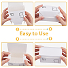 DICOSMETIC 30Pcs Kraft Paper Small House Gift Storage Boxes CON-DC0001-04-5