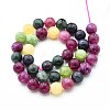 Natural Quartz Beads Strands G-N355-10mm-35-2