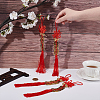 4Pcs Polyester Tassel & Chinese Knot Pendant HJEW-UN0001-31-4