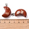 Natural Red Jasper Pendants G-F820-02L-09-2