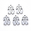 Tarnish Resistant 304 Stainless Steel Pendants STAS-N092-68-1