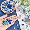150Pcs 3 Colors Pave Disco Ball Beads RB-SP0001-10B-3