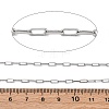 304 Stainless Steel Paperclip Chains CHS-M009-06P-01-2