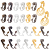 36Pcs Brass Clip-on Earring Findings KK-PH0021-01M-1