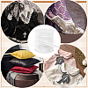 18 Yards Flocking Cloth Lip Cord Trim OCOR-BC0007-98B-5