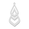 Non-Tarnish 201 Stainless Steel Pendants STAS-S105-LA747-1-1