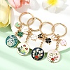 Alloy Enamel Keychain KEYC-YW00175-01-4