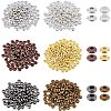 CHGCRAFT 600Pcs 6 Colors Brass Spacer Beads KK-CA0003-58-1