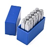 Iron Metal Stamps AJEW-L060-03B-1