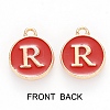 Golden Plated Alloy Charms ENAM-SZ0001-25C-R-3