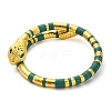 Snake Alloy Bangles for Women BJEW-Z135-01G-01-2