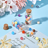 360Pcs 12 Colors Imitation Jade Acrylic Beads MACR-TA0001-71-6