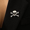 Halloween Alloy Lapel Pin Backs for Backpack Clothes JEWB-C051-01A-AS-1