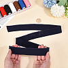 Polyester Ribbed Elastic Fabric Band DIY-WH0671-532B-3