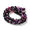 Natural Fire Crackle Agate Beads Strands G-M437-A01-01G-3