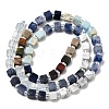 Opalite & Synthetic Turquoise & Natural Dyed White Jade & Howlite & Shoushan Stone & Sodalite Beads Strands G-H333-03E-4