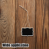28Pcs 2 Styles Blank Wooden Mini Chalkboard Signs AJEW-DR0002-59-5