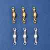 12Sets 2 Colors Brass Magnetic Clasps Converter KK-FS0001-95-7