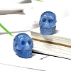 Natural Blue Aventurine Skull Display Decorations PW-WG24213-02-1