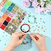 DIY Polymer Clay Stretch Charms Bracelets Making Kits DIY-YW0011-63-5