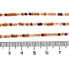 Transparent Glass Beads Strands GLAA-H027-01D-5
