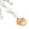 Peach Alloy Enamel Keychain KEYC-JKC01095-4