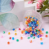  1080Pcs 12 Style Transparent Acrylic Beads PACR-TA0001-11-7