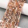 Natural Sunstone Beads Strands X-G-L597-C01-01-2