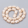 Opaque Solid Color Glass Beads Strands GLAA-N032-04N-2