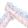 4 Yards 2 Colors Polyester Lace Trim OCOR-A008-02C-2