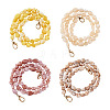 Givenny-EU 4Pcs 4 Colors Acrylic Beads Bag Strap FIND-GN0001-06-8