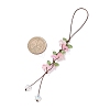 4Pcs 4 Colors Handmade Lampwork Hanging Ornaments HJEW-TA00384-3